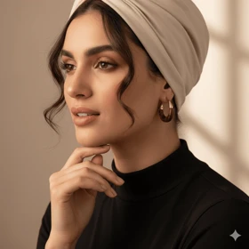 گوشواره حلقه‌ای طرح لاک‌پشتی برند تاش (Tosh)