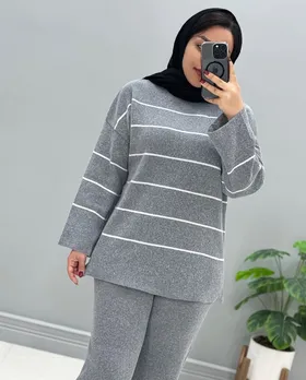 بلوز و شلوار بافت