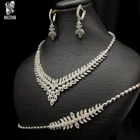 سرویس جواهری نقره زنانه کدsnz1027