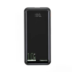 پاوربانک TRANYOO مدل T-K16 ظرفیت 10000 همراه کابل
