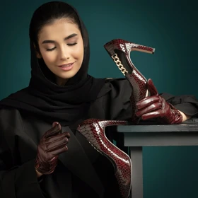 کفش پاشنه‌دار زنانه