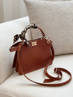 کیف فندی تک دسته 2237 (عسلی)