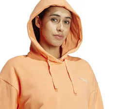 سویشرت های فضای باز Adidas W Terrex Logo Hoody PC_IS7227