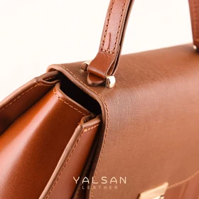 کیف دستی زنانه چرم یلسان مدل آرمینا کد 098-HRM