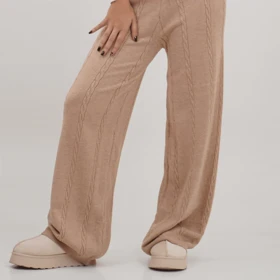 شلوار بافت طنابی