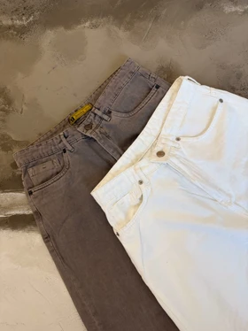 شلوار کتان قد 90