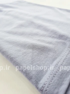 تیشرت کراپ یقه گرد طرح کیتی