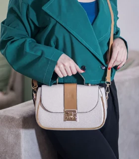 کیف دوشی زنانه چرم