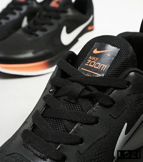 کفش کتانی مردانه و زنانه مشکی Nike air zoom مدل 4332