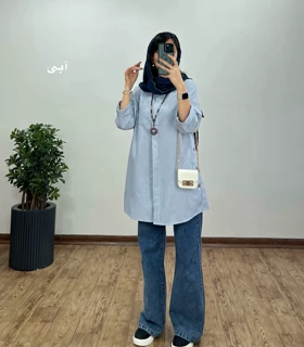 مانتو دکمه دار یکتا 17