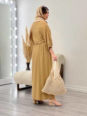 ست پیراهن دو تکه آستین پیله