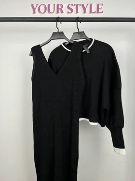 ست رویه و پیراهن بافت 7702