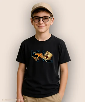 تیشرت بچگانه اصیل ایرانی طرح نقشه ایران در زمان کوروش بزرگ