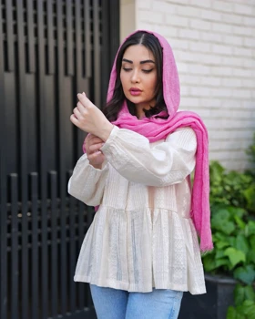 شومیز لینن هندی