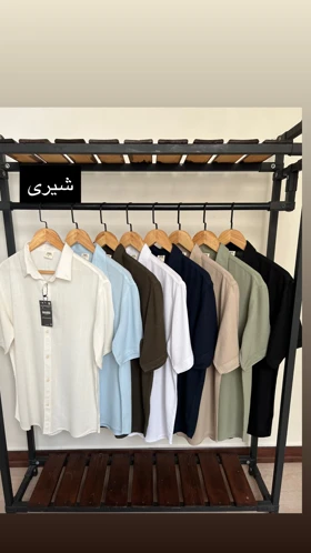پیراهن آستین کوتاه ساده 2660