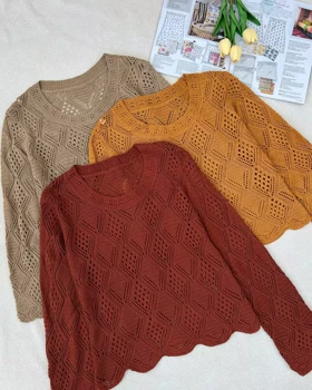 بلوز قلاب بافی کد 5295