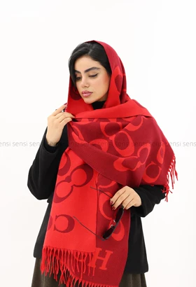 شال بافت موهری COACHوارداتی کد1004608
