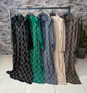 پیراهن طلاکوب مدل ساحل کد 50219