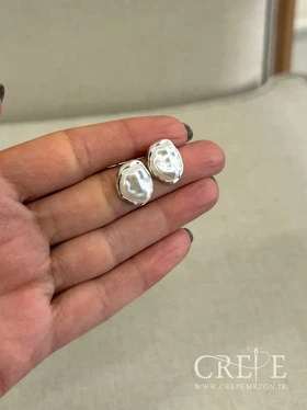 گوشواره صدف باروک