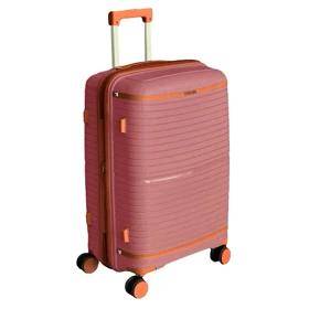 چمدان نشکن تیتان پلورا مدل TITANPLORA - TP6666 TRAVEL IN STYLE سری 4 عددی (کیف آرایشی هدیه)