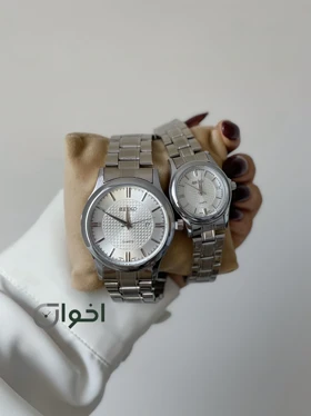 ساعت سیکو فلزی ست درجه یک
