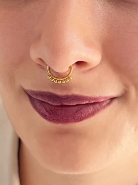 پیرسینگ فیک سپتوم استیل