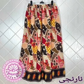 دامن نخی بلند چهل تیکه