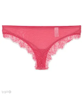 شورت زنانه اسلیپ حریر و دانتل Neev نیو کد 832 گلبهی تیره Velvet