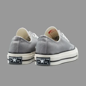 کانورس آل استار 1970 طوسی ساق کوتاه Converse All Star Chuck Taylor 1970s Stone Grey Lowhtop