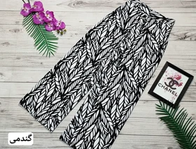 شلوار بگ مازراتی طرحدار کد 30137