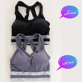 نیم‌تنه ورزشی زنانه پشت اشکی