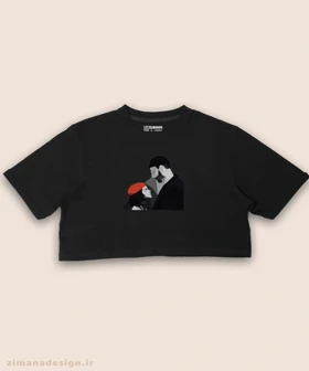 کراپ زنانه طرح لئون کد 975