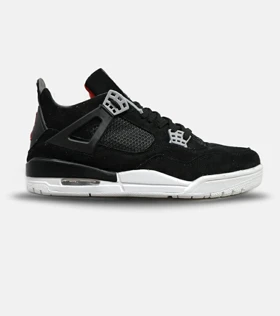 کتانی ساق‌دار مردانه مشکی Nike air jordan 4