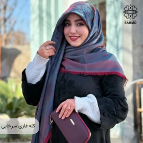 روسری ژاکارد رونا گل رز -140