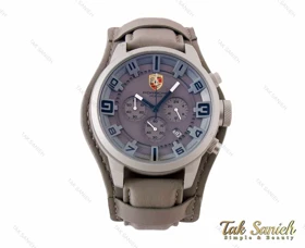 ساعت مچی پورشه دیزاین طوسی سه موتوره Porsche-3422-G