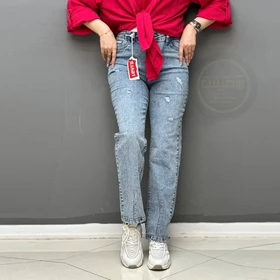 شلوار جین واید وارداتی