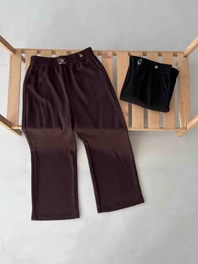 شلوار مخمل بگ زنانه وارداتی - کد 938