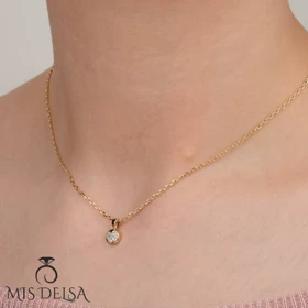 گردنبند ژوپینگ مدل قلب نگیندار