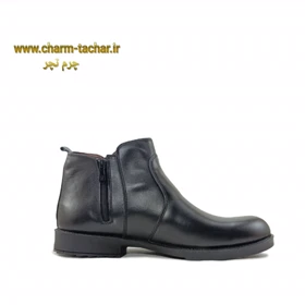 نیم بوت بزرگ پا مردانه چرم طبیعی