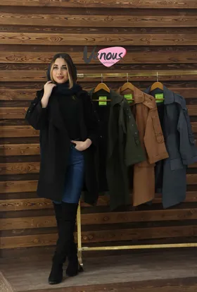 پالتو سوییت آستین بنددار
