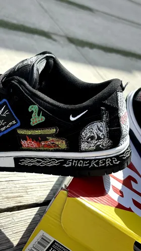 کتانی نایک اس بی دانک بدون ساق نیک فیس Nike SB Dunk Low Neckface