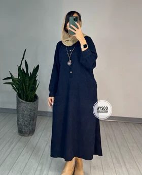 پیراهن مانتویی صنم