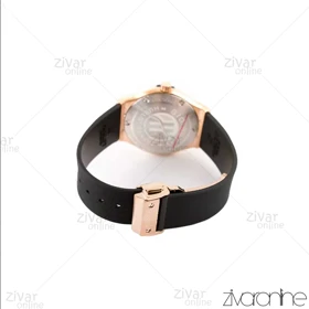 ساعت هابلوت زنانه کلاسیک فیوژن قاب رزگلد صفحه سفید دور نگین 103271