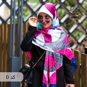 روسری ابریشم مودال چند رنگ الوی