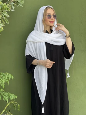 روسری کد149 (سفید)