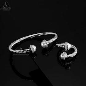 دستبند و انگشتر ست زنانه Bracelet & Ring Set S2