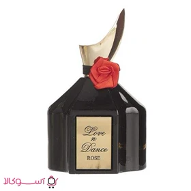 عطر اکلن زنانه فراگرنس ورد مدل love n dance rose حجم 100 میل