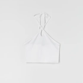 کراپ تاپ کبریتی گردنی زنانه سینسای لهستان Sinsay