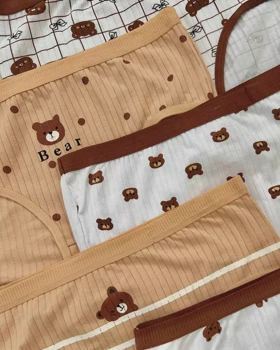 شورت نخی عروسکی طرح تدی کد 5317