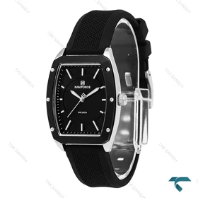 ساعت دخترانه نیوی فورس NF5049 سیلور مشکی NaviForce-7011-L